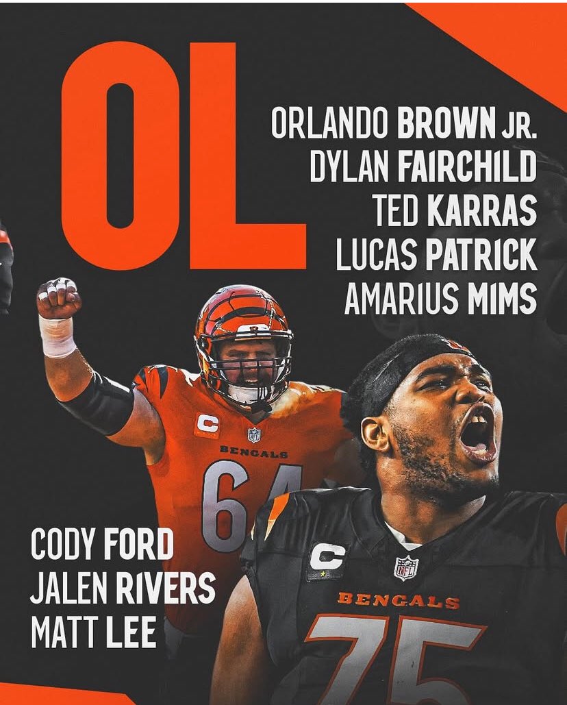 Congrats to Oakleaf Alum Jalen Rivers <a href="/JalenRivers01/">JALEN RIVERS</a> on making the regular season 53 man roster for the <a href="/Bengals/">Cincinnati Bengals</a> , super happy and proud of this young man. #whodey