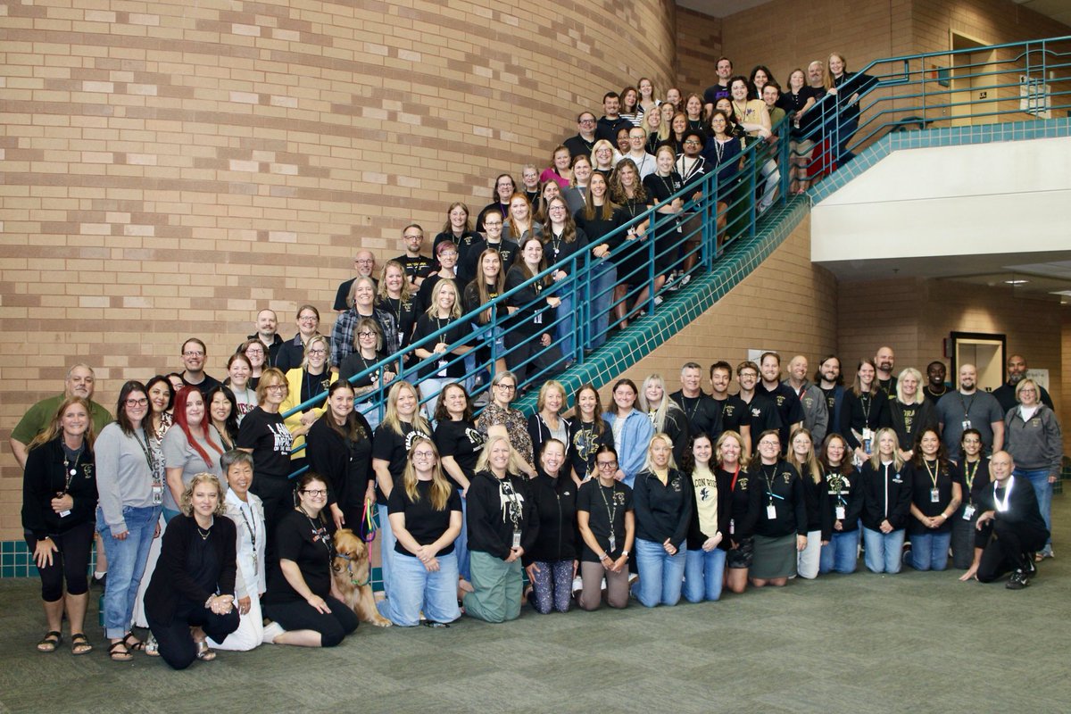 The staff is so excited to welcome back our students tomorrow. Happy first day of school!