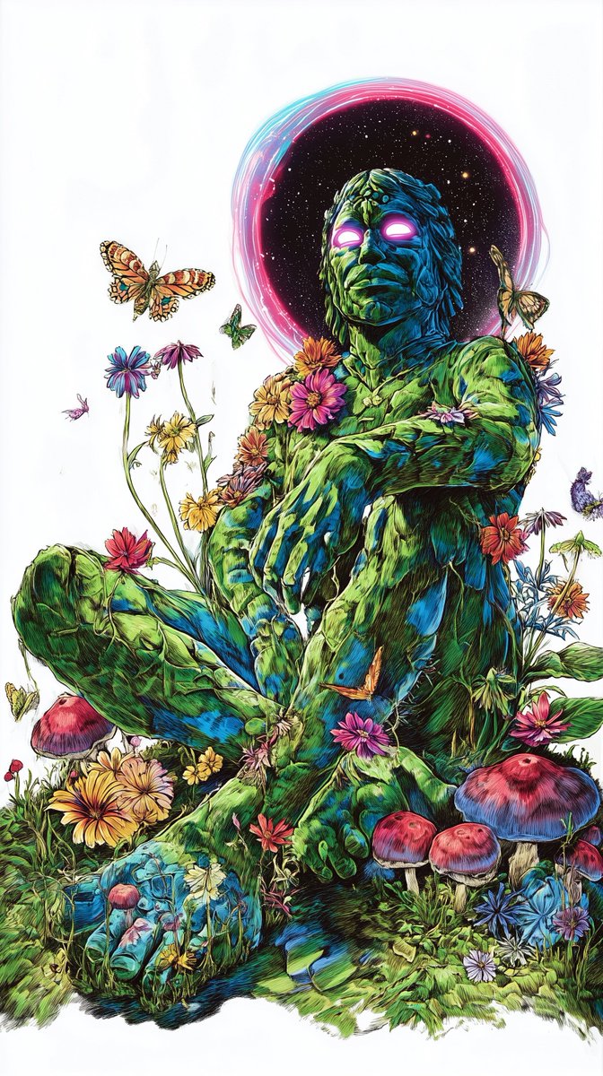 Talonabraxas's tweet photo. “Just imagine a flower and think about the center of the flower and then all the petals that come out from the center and think of the center of the flower as absolutely still, and think of all of the petals as moving, and energy, and change, but the center is still.” 
- Ram Dass

Xochipilli - Aztec Flower Prince 

Xochipili Xochipili, the Flower Prince, is the god of flowers, pleasure, feasting, frivolity and artistic creativity.