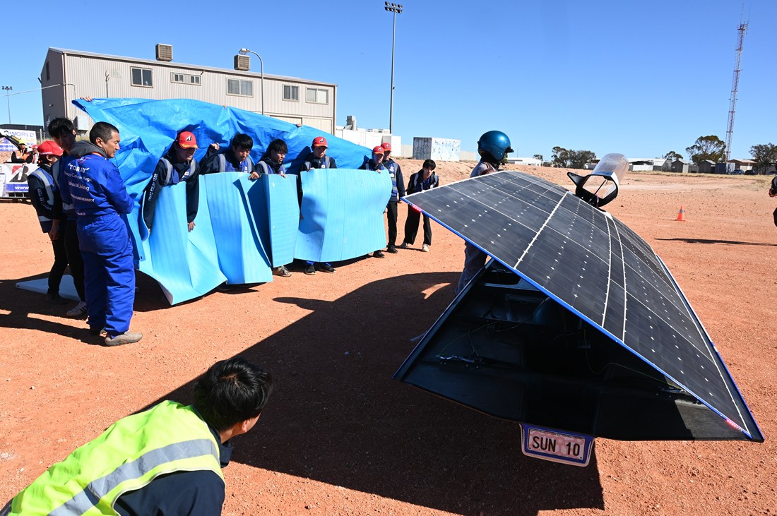 割と東大 東海大学ソーラーカーチーム、世界大会で5位入賞