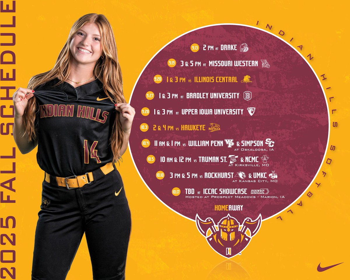 Softball is back! 

Check out our 2025 fall schedule ⬇️⬇️

#WarriorNation #WeAreWarriors