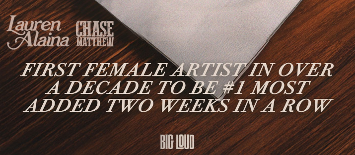 Lauren Alaina Charts tweet media