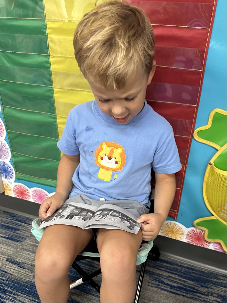 We read our first book in kindergarten today! ❤️📚💙 #KeenKiddos #CPEIsThePlaceToBe