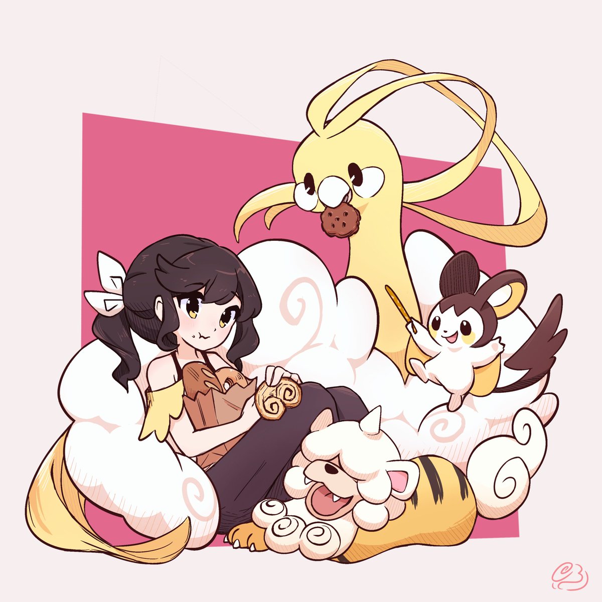 _MissCinna's tweet image. baked goods &amp;amp; shiny floofs