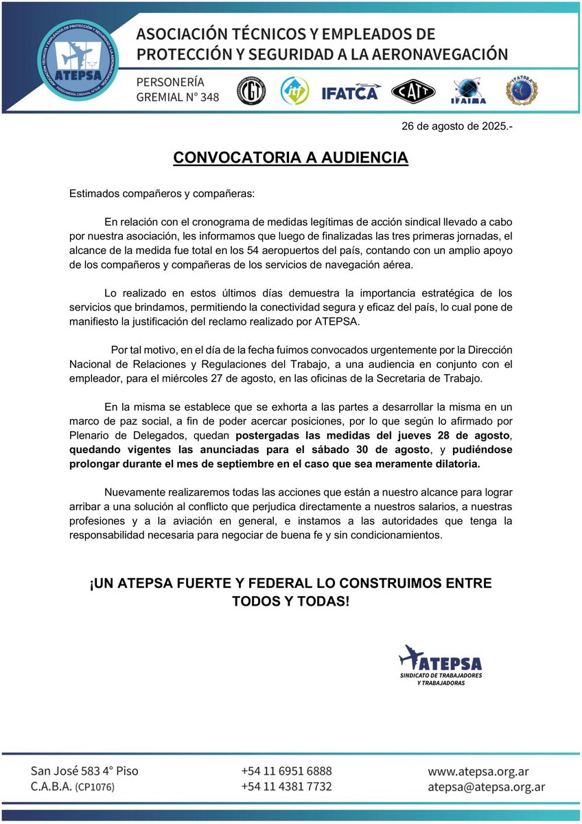 ⚠️COMUNICADO OFICIAL ⚠️