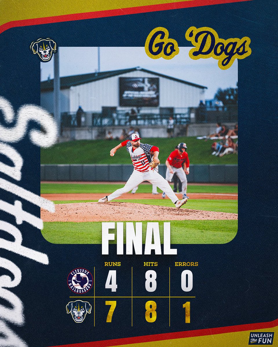 saltdogsball's tweet image. ‘Dogs get the W in game one of the doubleheader ‼️

Game two will start approximately at 8:50.

#Saltdogs | #unleashthefun