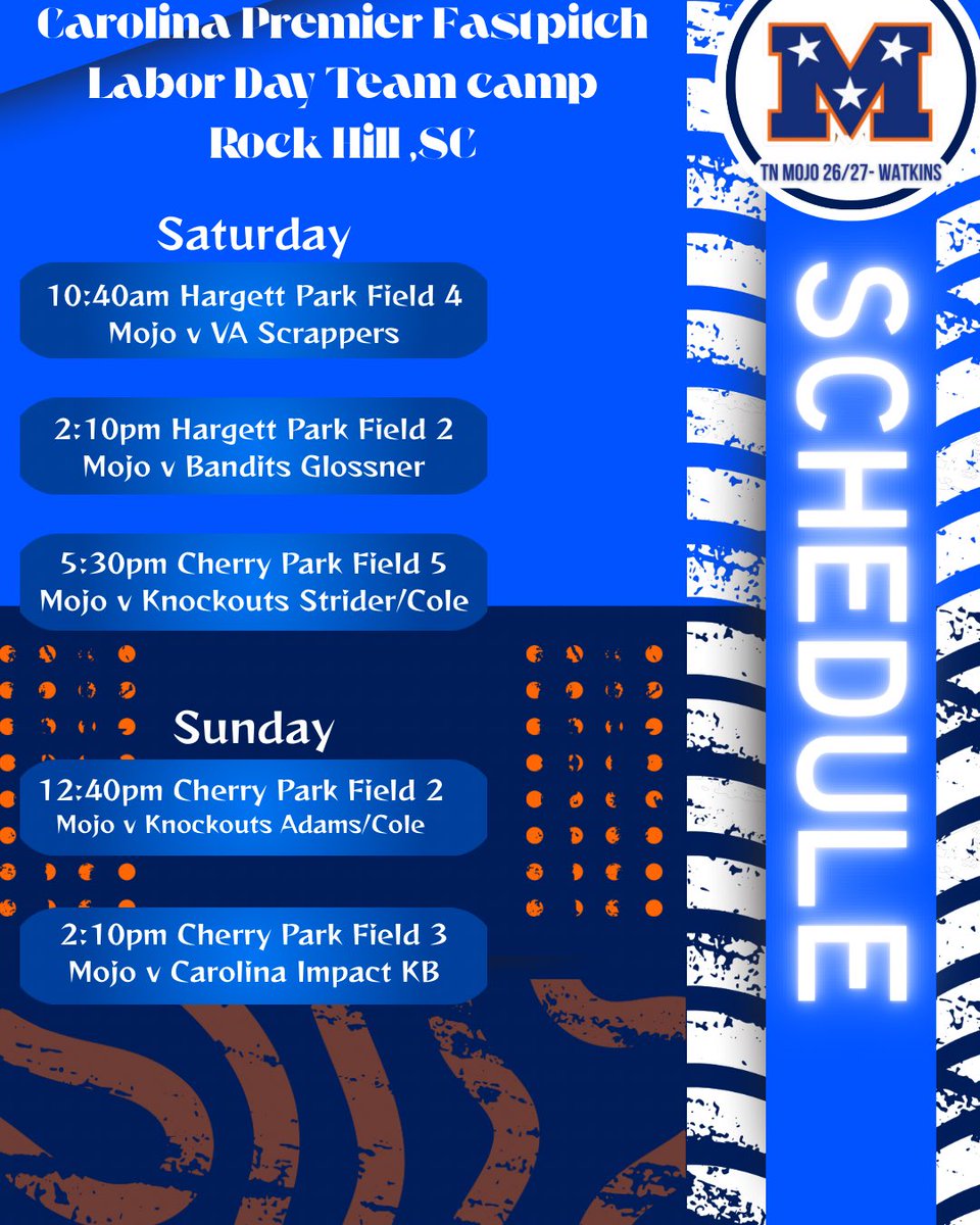 26_mojo22101's tweet photo. Big softball weekend for the Mojo ladies https://t.co/6iiU4q0RDK