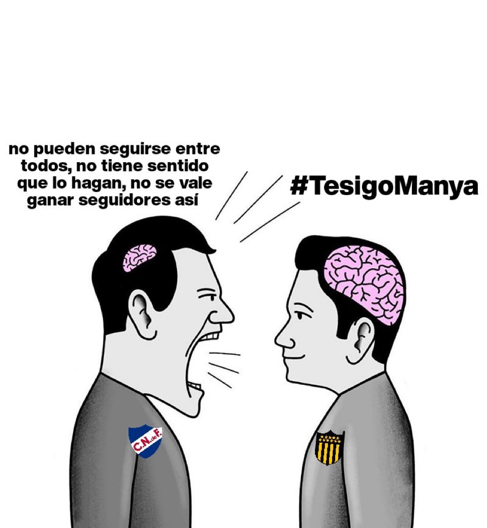 🚨 BUSCO CUENTAS DE PEÑAROL🚨

Ninguna cuenta de PEÑAROL debería tener menos de 1000 seguidores.

Por lo tanto si sos del manya y me seguis,  follow.👥

Comenta y sigue a los q te den MG.

Me ayudas con un RT 🔁 o un MG❤️.

#TeSigoManya