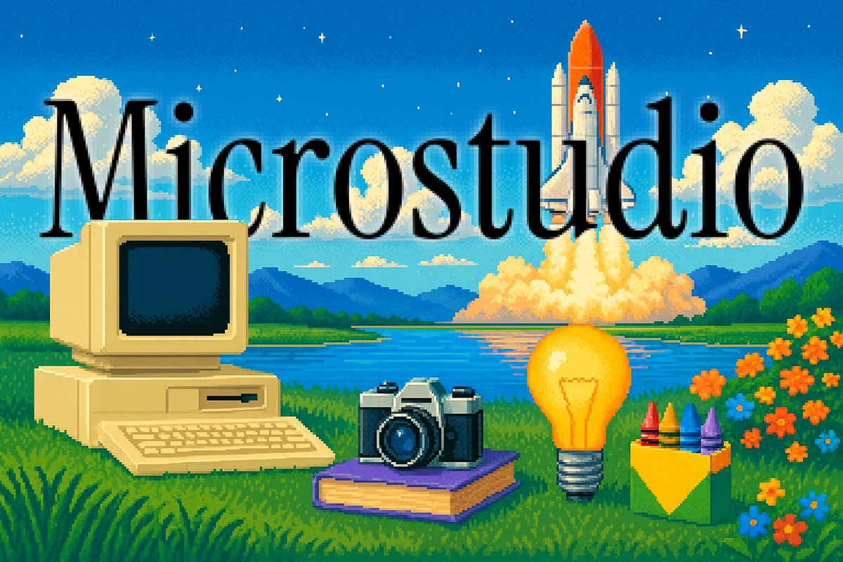 microstudio_ai's tweet image. AI software designed for the curious kids in your life! Visit our website to learn more and join the waitlist! microstudio.ai