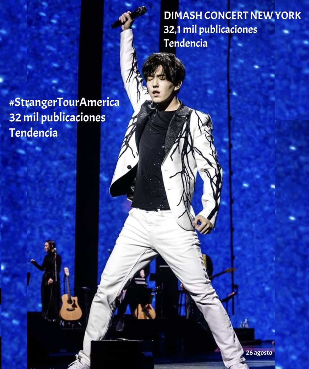 ForeverDear (@foreverdearpr) on Twitter photo Las palabras de <a href="/dimash_official/">Dimash Qudaibergen</a> desde el escenario: "¡Qué haya unidad en el mundo!" fueron escuchadas por todos los presentes en el DIMASH CONCERT NEW YORK del 2019. Porque no hay un país en el planeta, en donde la gente no quiera paz y unidad.
#StrangerTourAmerica Las palabras de <a href="/dimash_official/">Dimash Qudaibergen</a> desde el escenario: "¡Qué haya unidad en el mundo!" fueron escuchadas por todos los presentes en el DIMASH CONCERT NEW YORK del 2019. Porque no hay un país en el planeta, en donde la gente no quiera paz y unidad.
#StrangerTourAmerica