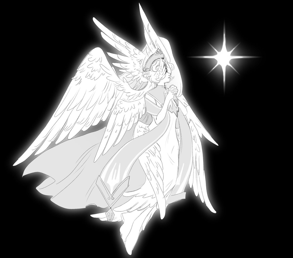 light, a star, a voice
a twisted thought 
#crk