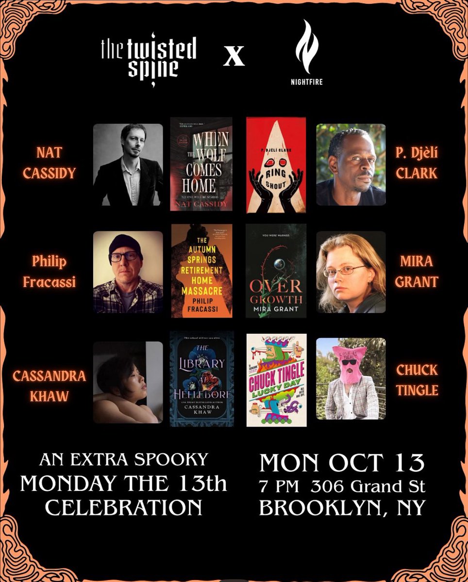 This is a crazy stacked author line up. Sad it's already sold out!!