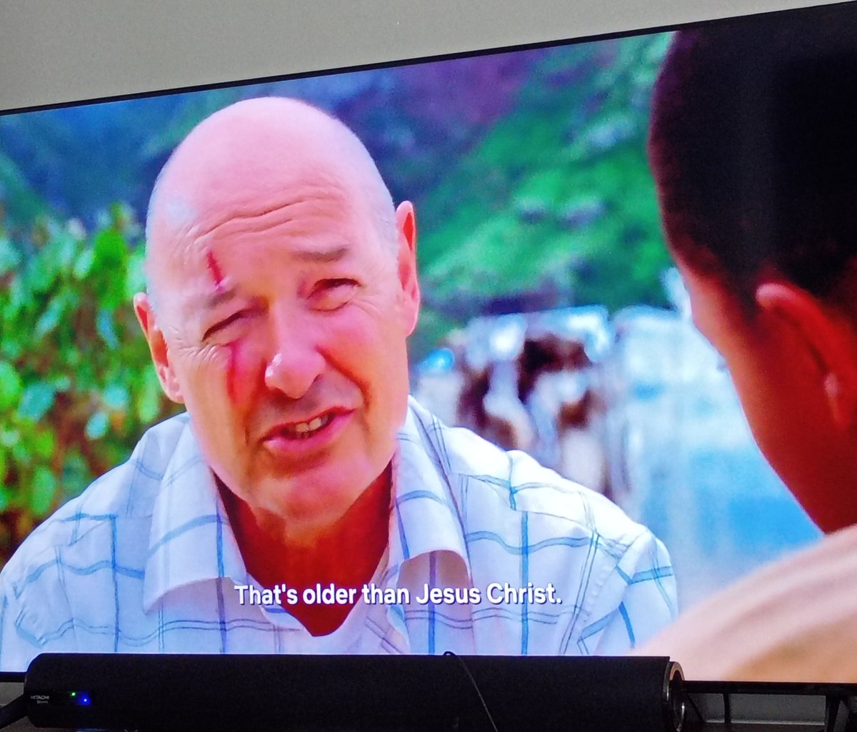 watching some television