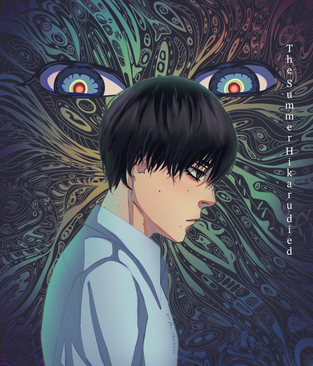 purple_cloudart's tweet photo. It was lowkey therapeutic drawing all the patterns❤️

#thesummerhikarudied #tshd #animefanart #fanart #animeart #yoshiki #hikaru #thesummerhikarudiedfanart https://t.co/pRT80mfEVr