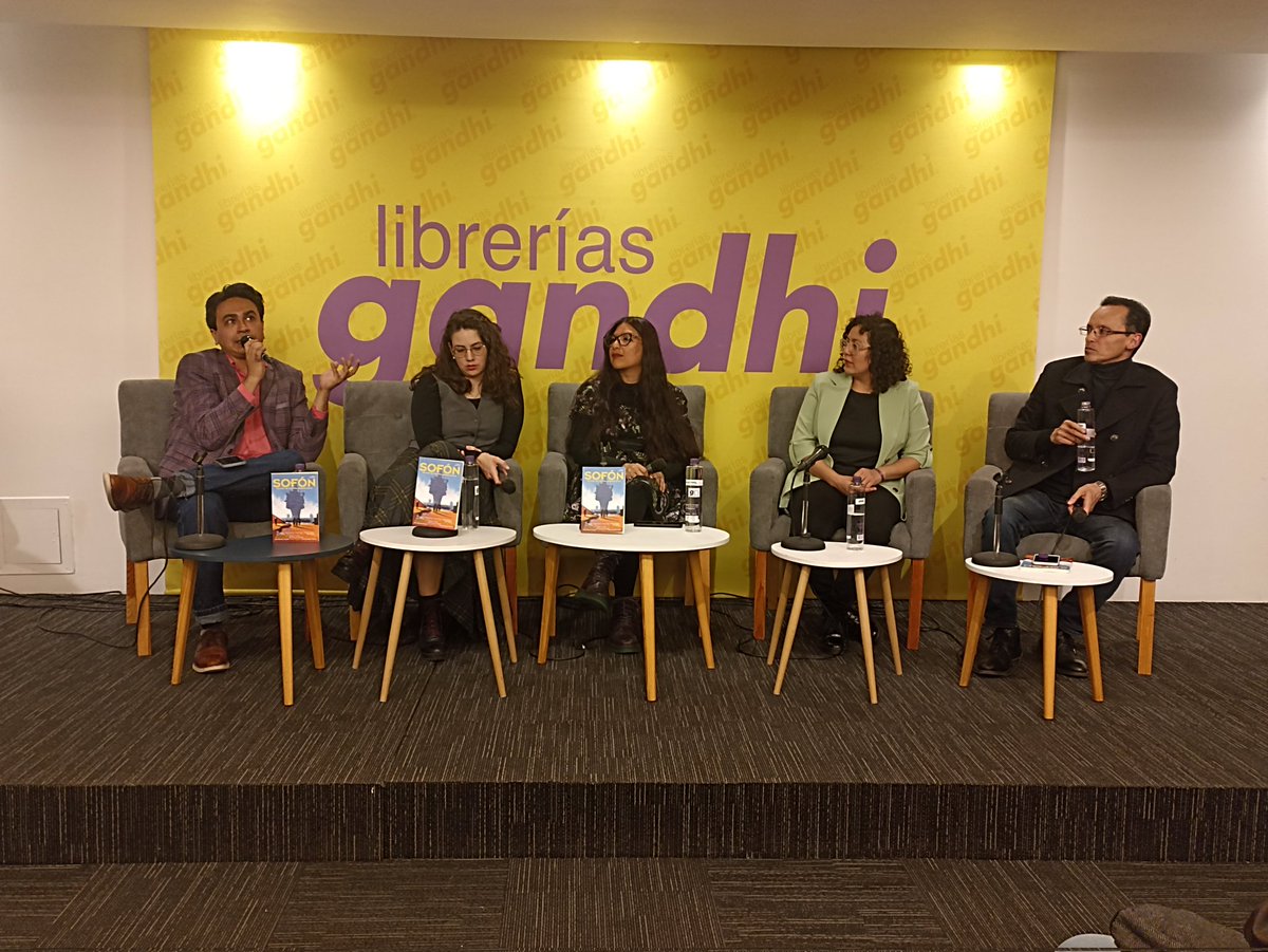 Página Zero (@paginazeromx) on Twitter photo Presentación del número 1 de la <a href="/RevistaSofon/">Sofón</a>
Comentan <a href="/AndreaChapela/">Andrea Chapela⁷</a>, Iliana Vargas, <a href="/kim_mickey_kun/">Mical García</a> y <a href="/DamianNeriArt/">Damián Neri</a> Presentación del número 1 de la <a href="/RevistaSofon/">Sofón</a>
Comentan <a href="/AndreaChapela/">Andrea Chapela⁷</a>, Iliana Vargas, <a href="/kim_mickey_kun/">Mical García</a> y <a href="/DamianNeriArt/">Damián Neri</a>