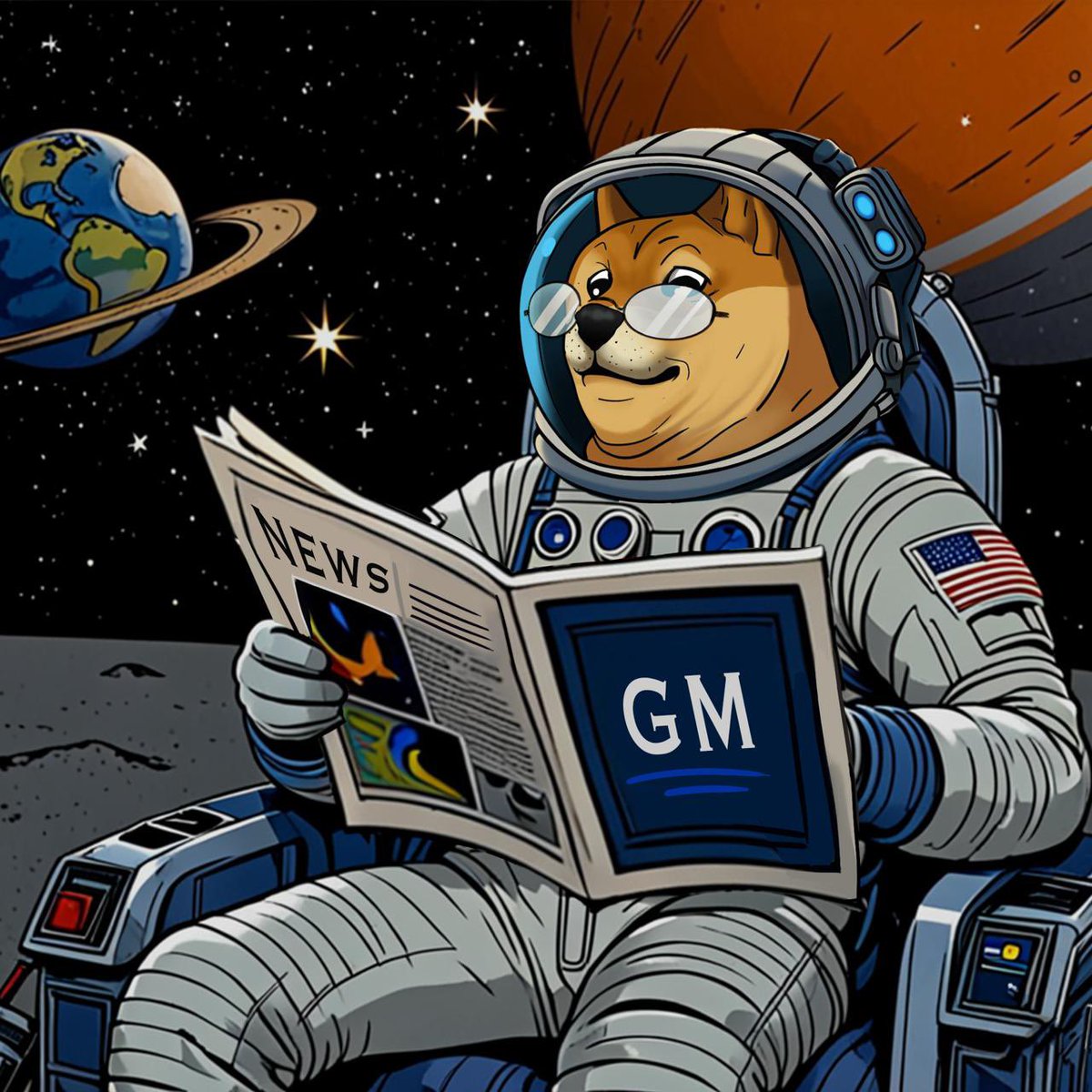 GM, from future Doge in space.