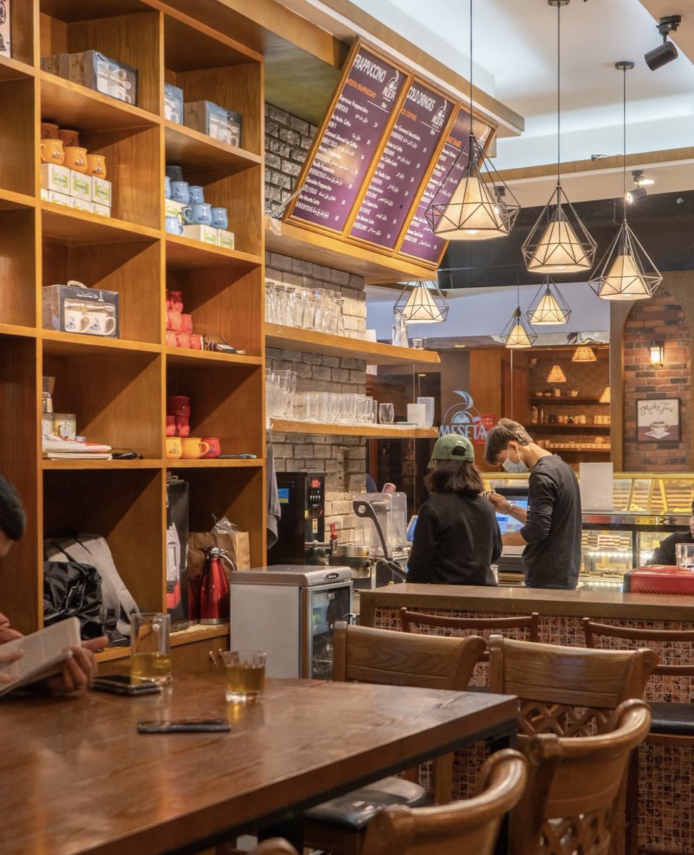 livinlavidaluke (@96stats) on Twitter photo Good thread. I liked starbucks to study - unfortunately it never entered the Xinjiang market due to politics. In fact Tims is the only western cafe brand to enter but it’s not too popular…
Xinjiang’s cafe market is totally dominated by a local brand: Meseta. It has great coffee Good thread. I liked starbucks to study - unfortunately it never entered the Xinjiang market due to politics. In fact Tims is the only western cafe brand to enter but it’s not too popular…
Xinjiang’s cafe market is totally dominated by a local brand: Meseta. It has great coffee