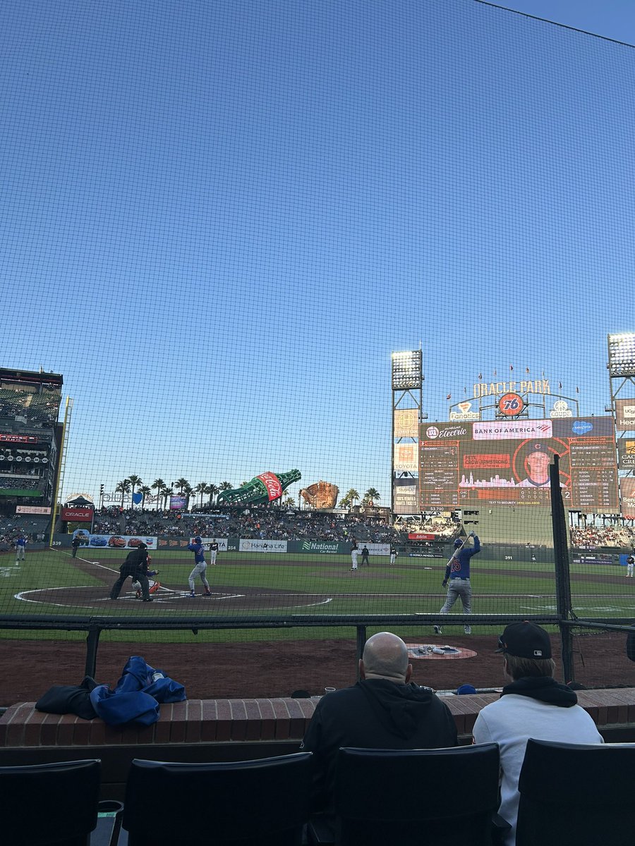 Chicago Cubs at San Francisco Giants.

Young up-and-coming stud named Justin Verlander on the mound.

MLB ballpark 21 of 30. ✅