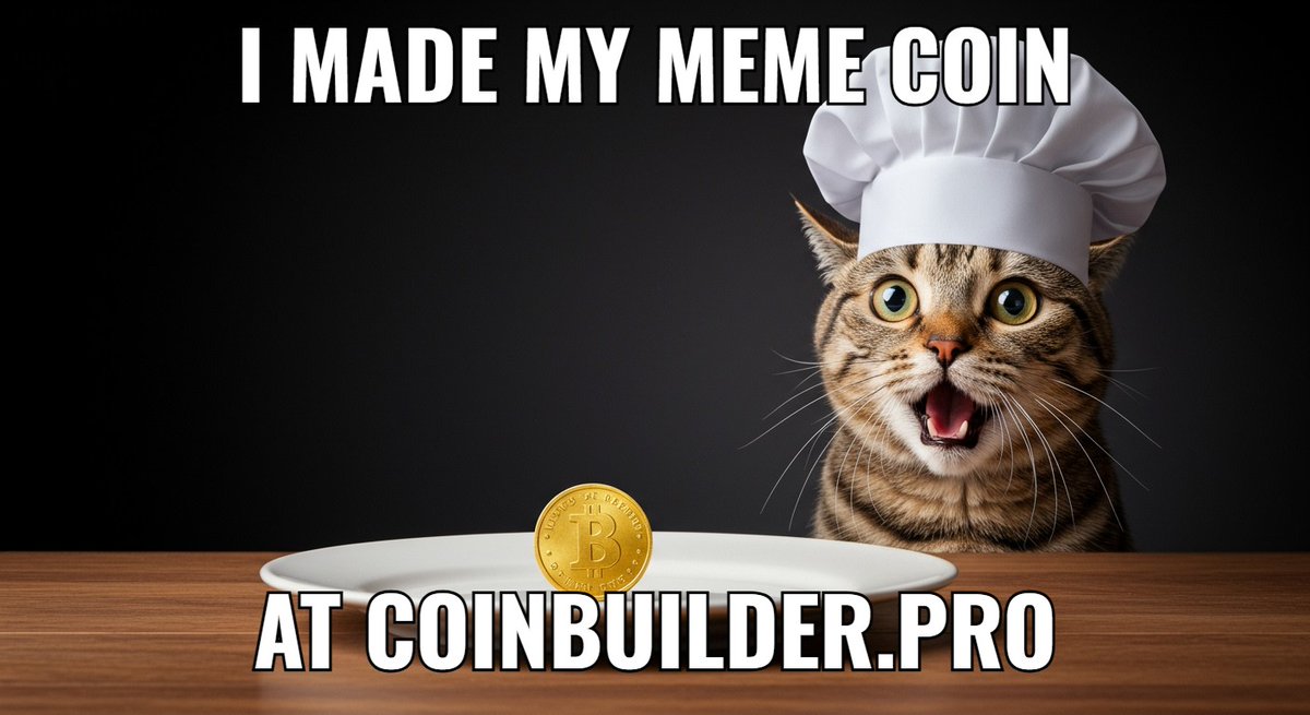 coinbuilder_pro's tweet image. Time to make a Meme Coin, or any kind of crypto token, at Coinbuilder.pro! It&apos;s fun &amp;amp; easy and the cheapest place online to do it. Be a part of Crypto History....#memecoin #cryptotoken #tokenbuilder #cryptofun 🦄🐯🐶🎉
