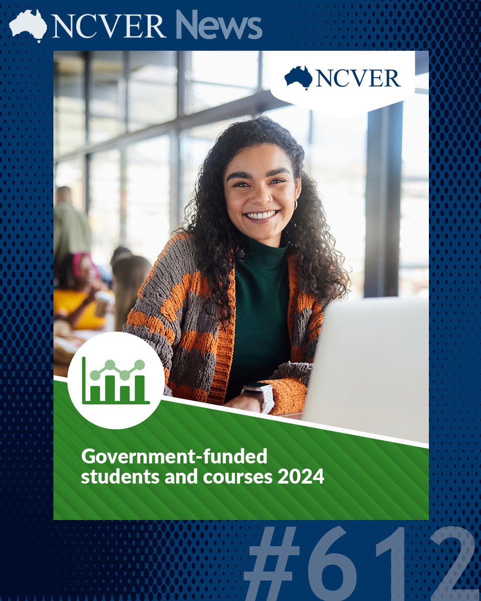 NCVER News #612 is now available! In this edition: New students and courses data released, celebrating #NationalSkillsWeek &amp; more

Read it now 👉 loom.ly/MWn8dFI

#VocationalEducation #Training #SkillsTraining #Careers #AustralianVET #WorkforceDevelopment #IndustrySkills