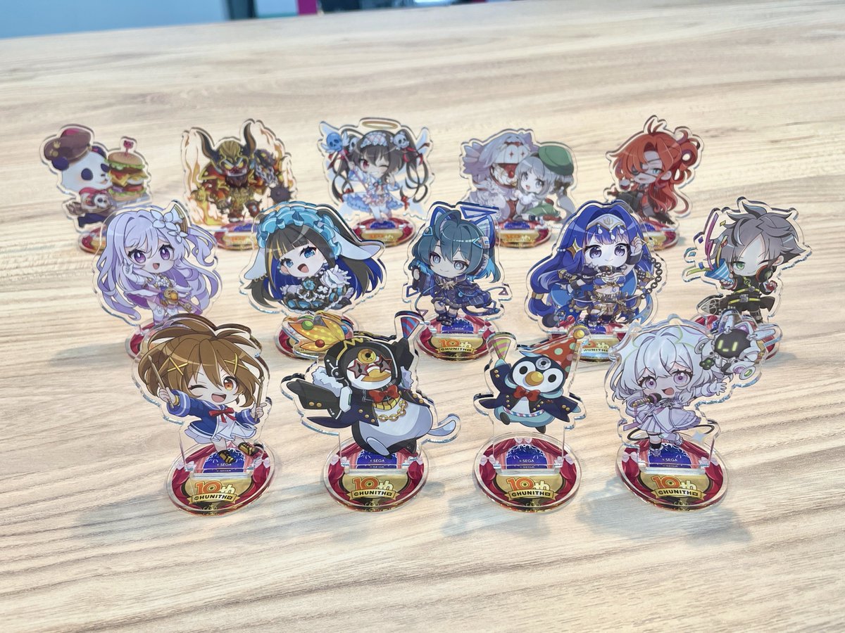 10周年グッズ予約受付中！】 10周年グッズのサンプル写真を公開✨ 本日