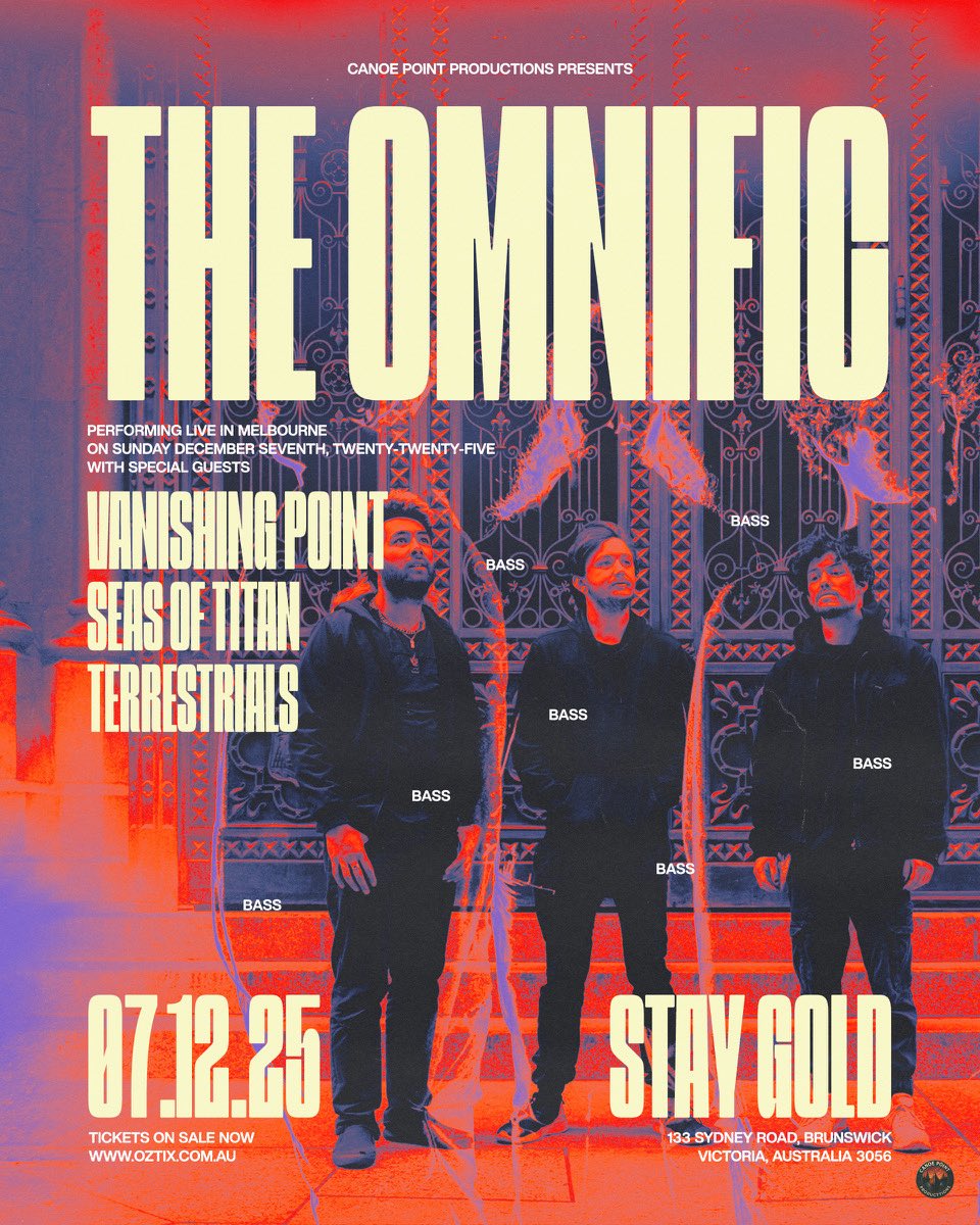 Next Gig! We are very excited to announce we will be supporting The Omnific on December 7th at Stay Gold.
•
This will be a great night, See you all there! Ticket link in our bio.
•
#metalband #melodicmetal #progmetal