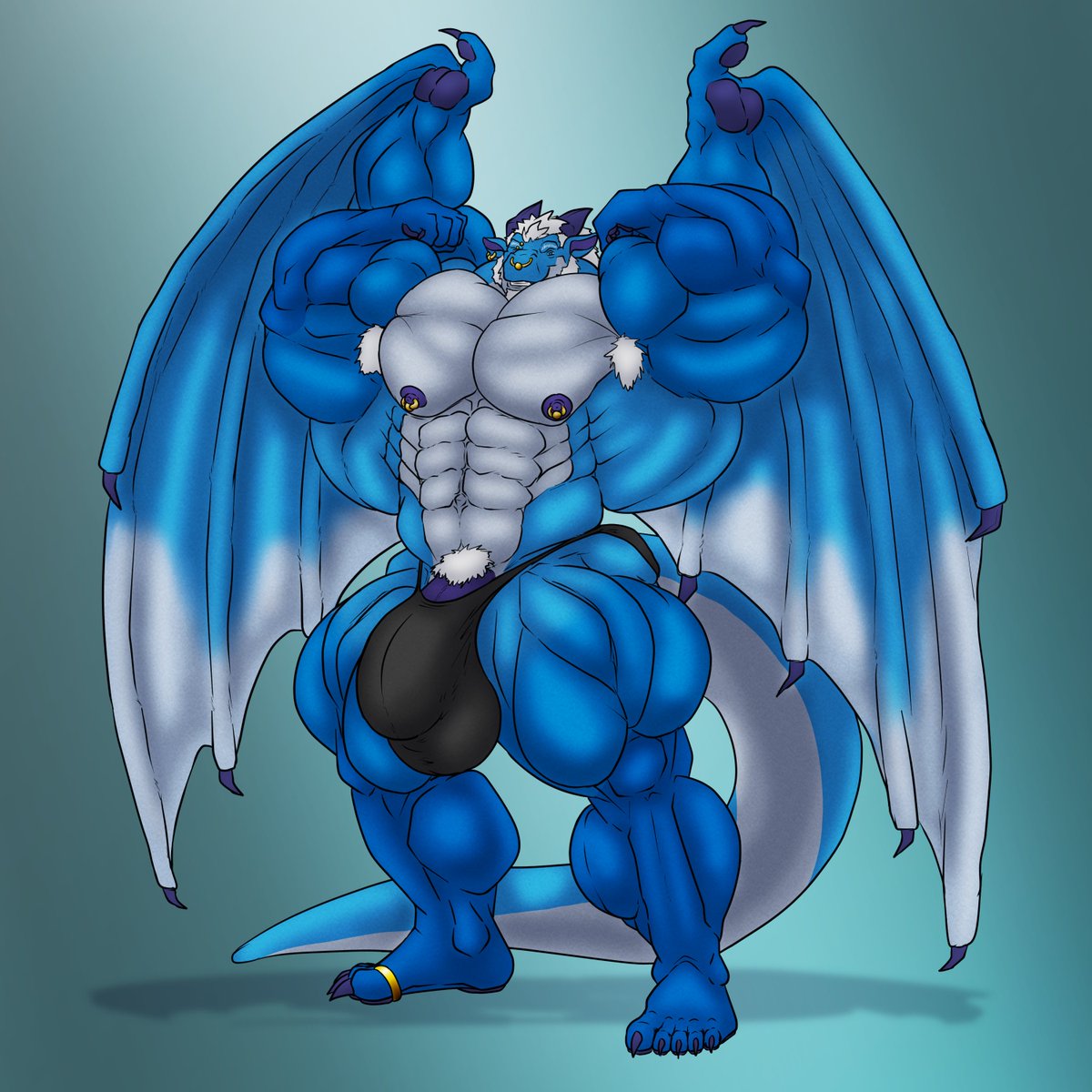 Long overdue gift art to Watchy. bsky.app/profile/watchy…

Hope it looks alright, been ages since I've done a fully shaded artwork.