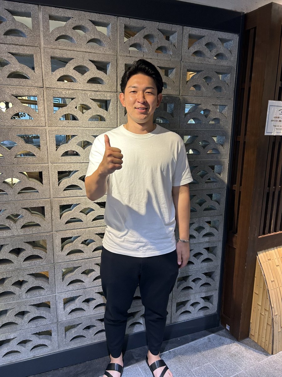 今日は、元日本ハムファイターズ柿木蓮さんに会う為、京都に来ました！
元気そうでした😊

#見てきて藤夫
#日刊スポーツ
#田村藤夫
#柿木蓮
