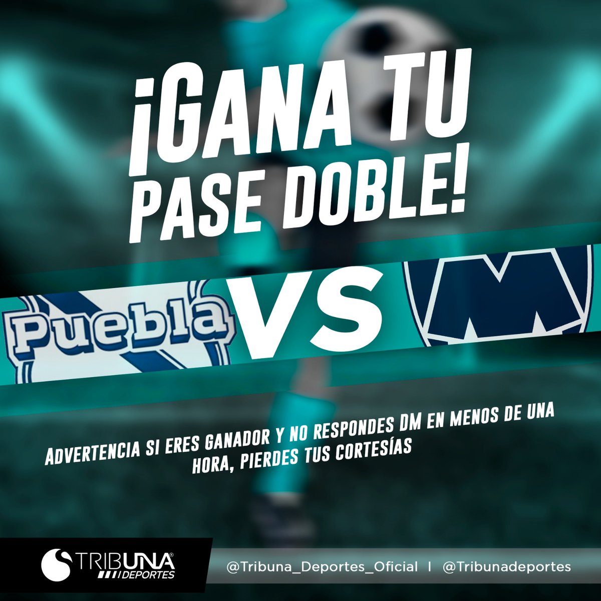 Tribunadeportes's tweet photo. 🎟⚽ @ClubPueblaMX 🎽 se enfrenta a @Rayados 🤠

Es momento de apoyar a y tú podrías ganar tu acceso doble 😱

🎽 Reacciona a esta publicación.

🎽Como comentario dinos el nombre de algún español 🇪🇸 que haya sido enfranjado 🤫🤫🫣🫣.

⚠ EL GANADOR. elegido al azar 🍀🍀🍀. https://t.co/oeNHfrr5VS