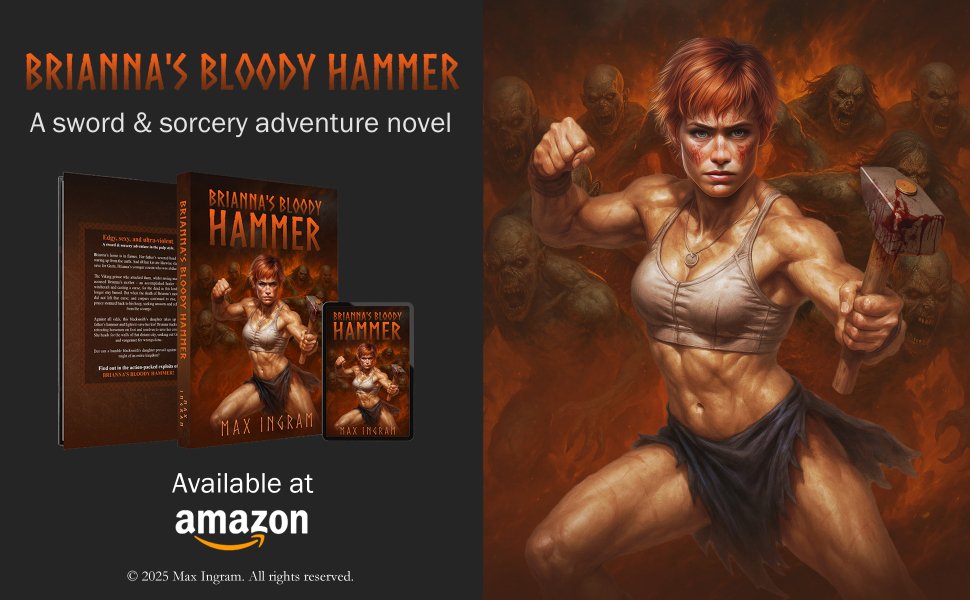 SleepingLogsDie's tweet photo. Edgy ⚔️, sexy 🔥, and ultra-violent 🩸. A daring tale of rescue &amp; revenge in a dark fantasy world.  #darkfantasy #heroicfantasy #fantasy #books #zombies #musclewoman

On Amazon: https://t.co/DqOFHQHQWb https://t.co/LLqrUczPCq