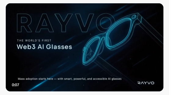 codysimpson290's tweet photo. RAYVO  The world’s first AI Twin Glasses, built on
@monad
.  - Talk to your AI agent for instant replies. - Dive into immersive AR/VR experiences. - Your smart companion in the Web3 world.  😁
If I hit the Monad airdrop, I’m grabbing a RAYVO to test it! https://t.co/LdHTlojWgi