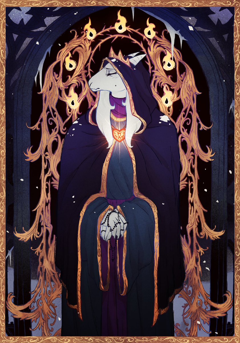 #deltarune dark world toriel❤️‍🔥