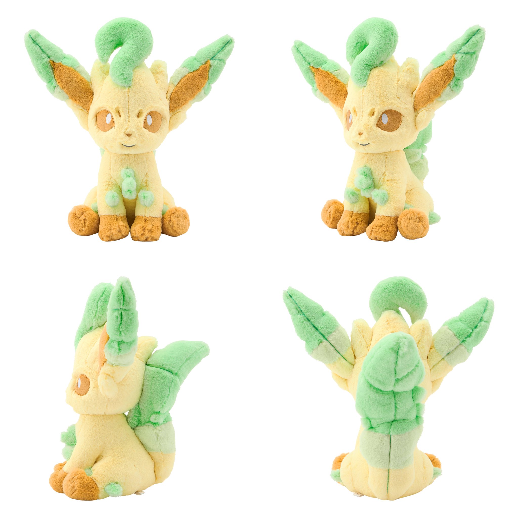 ふわふわ抱きぬいぐるみ リーフィア　2点 ポケモンだいすきクラブ編集部【公式】 on X: 
