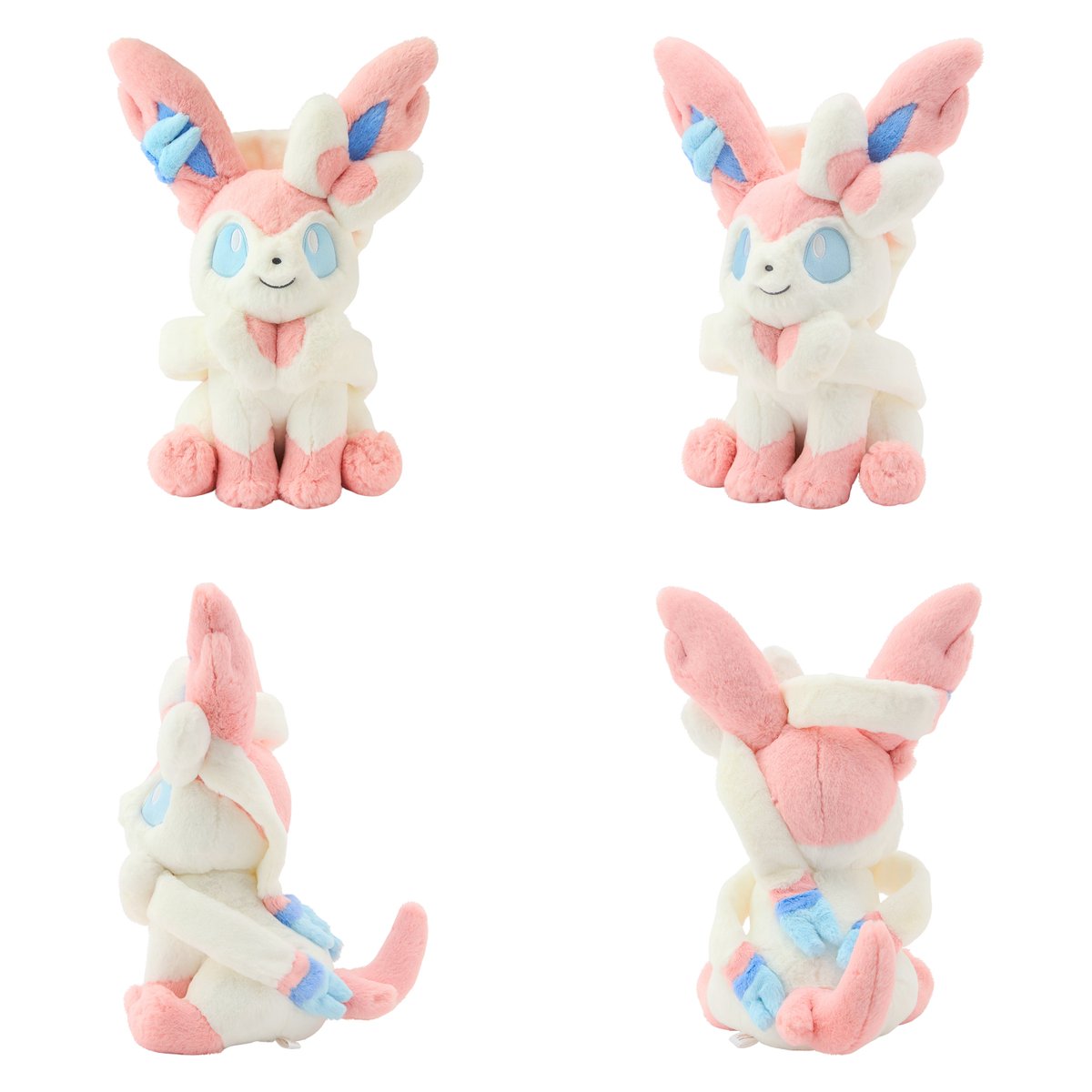 ふわふわ抱きぬいぐるみ グレイシア　③ Amazon.co.jp: ポケモンセンターオリジナル ふわふわ抱き
