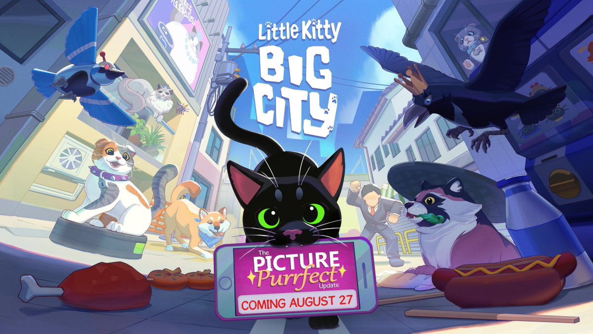 Rectify Gaming (@rectifygaming) on Twitter photo To Help Celebrate the Launch of <a href="/LittleKittyGame/">Little Kitty, Big City πββ¬ποΈ OUT NOW!!</a> 's free "Picture Purrfect" Update tommorow August 27th , We partnered to give away 2 Steam codes for the game ! RT and follow <a href="/RectifyGaming/">Rectify Gaming</a> and <a href="/LittleKittyGame/">Little Kitty, Big City πββ¬ποΈ OUT NOW!!</a> to enter !
Contest closes: Augusut 27th at 10PM PST To Help Celebrate the Launch of <a href="/LittleKittyGame/">Little Kitty, Big City πββ¬ποΈ OUT NOW!!</a> 's free "Picture Purrfect" Update tommorow August 27th , We partnered to give away 2 Steam codes for the game ! RT and follow <a href="/RectifyGaming/">Rectify Gaming</a> and <a href="/LittleKittyGame/">Little Kitty, Big City πββ¬ποΈ OUT NOW!!</a> to enter !
Contest closes: Augusut 27th at 10PM PST