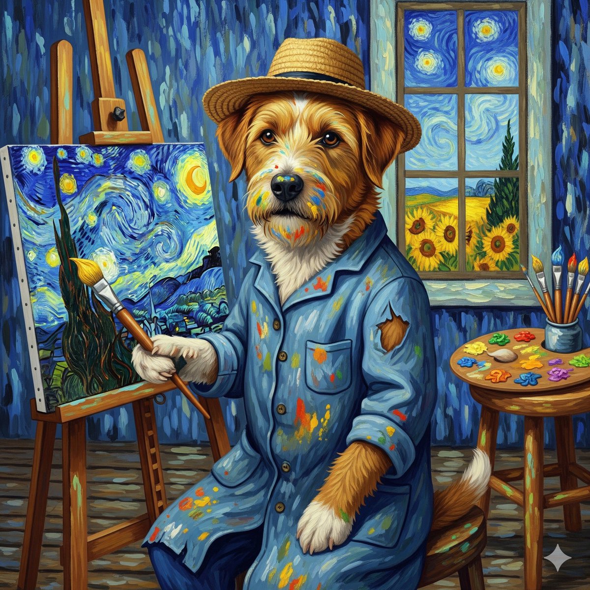 bytebot's tweet image. International Dog Day inspired by Sundar.