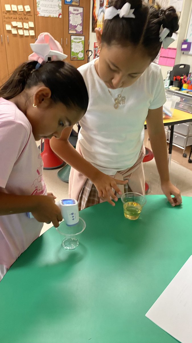 MrsMartinez2025's tweet photo. First big science observations and I’m proud to say these kids did an amazing job being careful, writing down their data, and collaborating. Way to go kiddos! @BluebonnetLions https://t.co/g0Ee0k1jvy