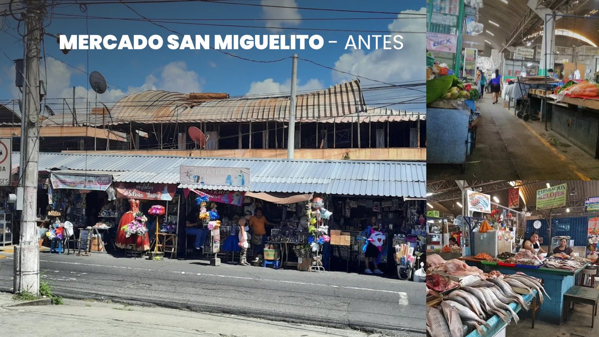 El Mercado San Miguelito estuvo en condiciones precarias y desordenadas  durante décadas. Uno de los mercados más importantes del país, que quedó  reducido a cenizas, hoy resurge como uno completamente nuevo., image size:1200x675