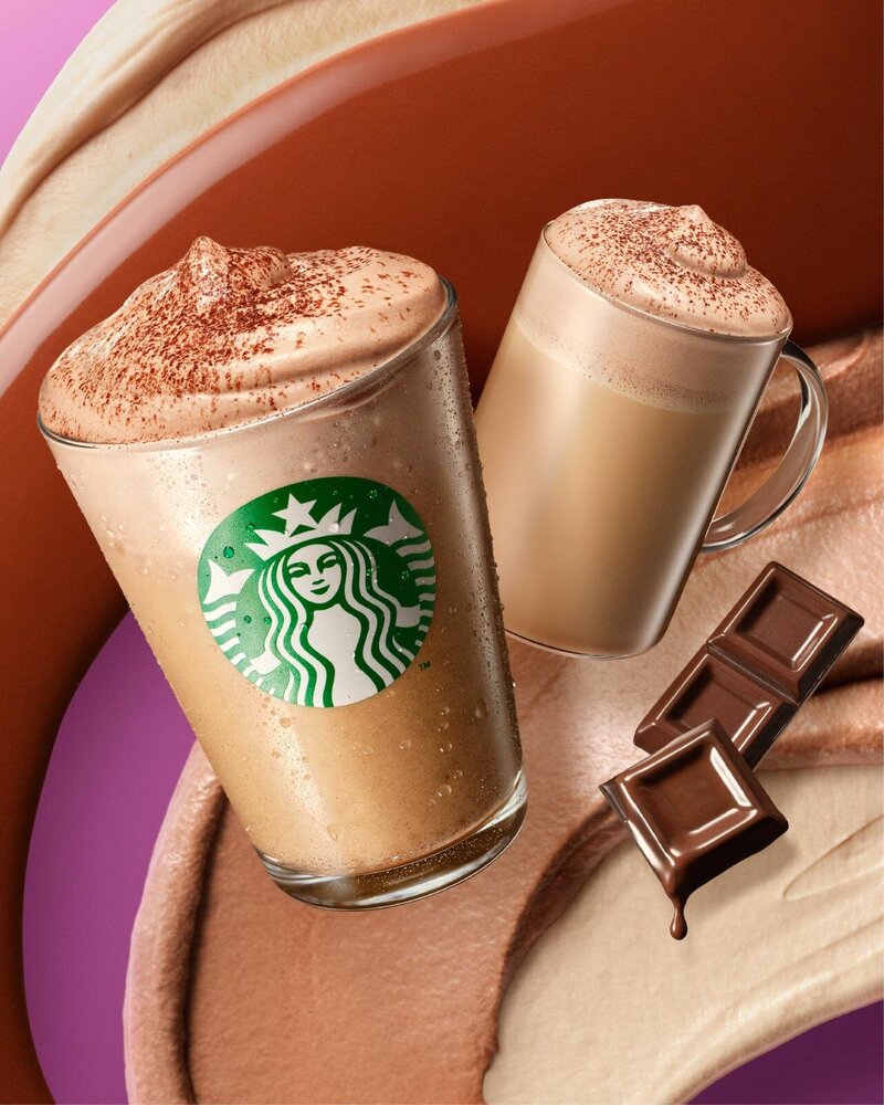 スターバックス、ナッツ香る「チョコレート ムース ラテ」25年秋再び！ふんわりムース×濃厚エスプレッソ - fashion-press.net/news/137554
