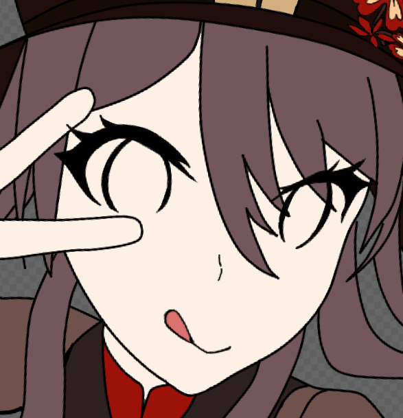 Ver mi propio dibujo así me hizo sonreír, creo que eso es lo más importante al final :]