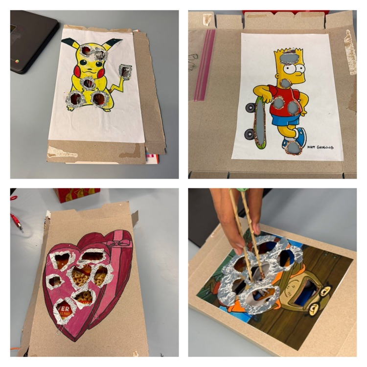 Great things happening in Ms. Jenkins' computer class! Students made their own version of the Operation game! #ehmsbobcats