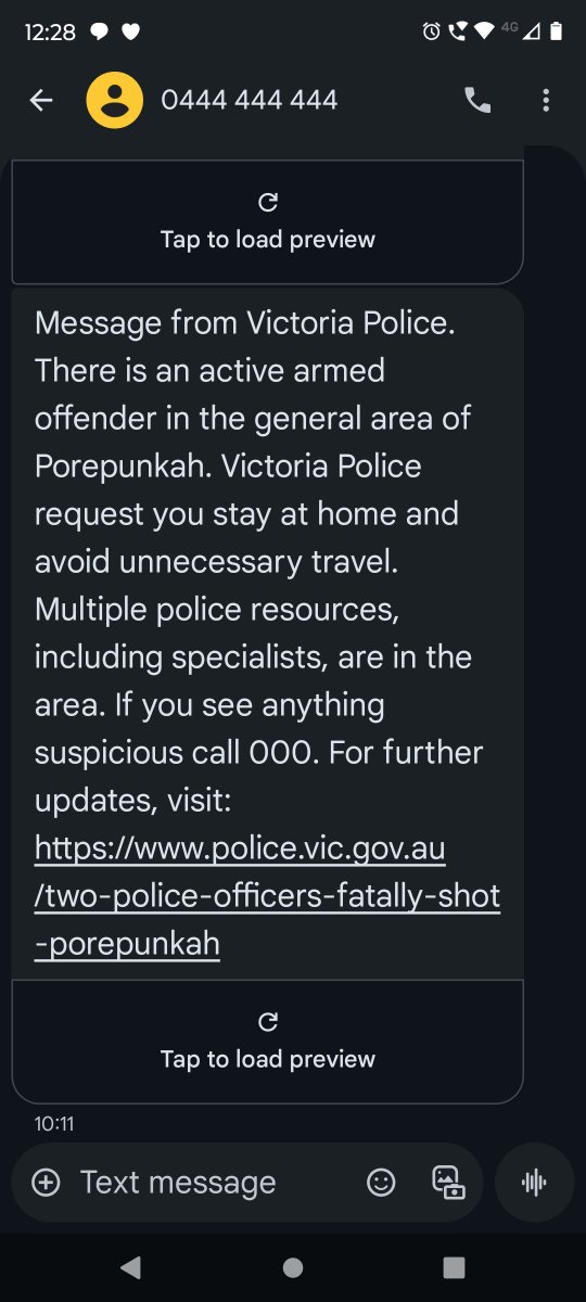 It's been hard recording the vocals for my latest video with a manhunt going on and choppers flying overhead, but I'm done. 

It's totally a trivial thing though, compared to the pain the families of the slain country police must be going though. It fucking sucks.
