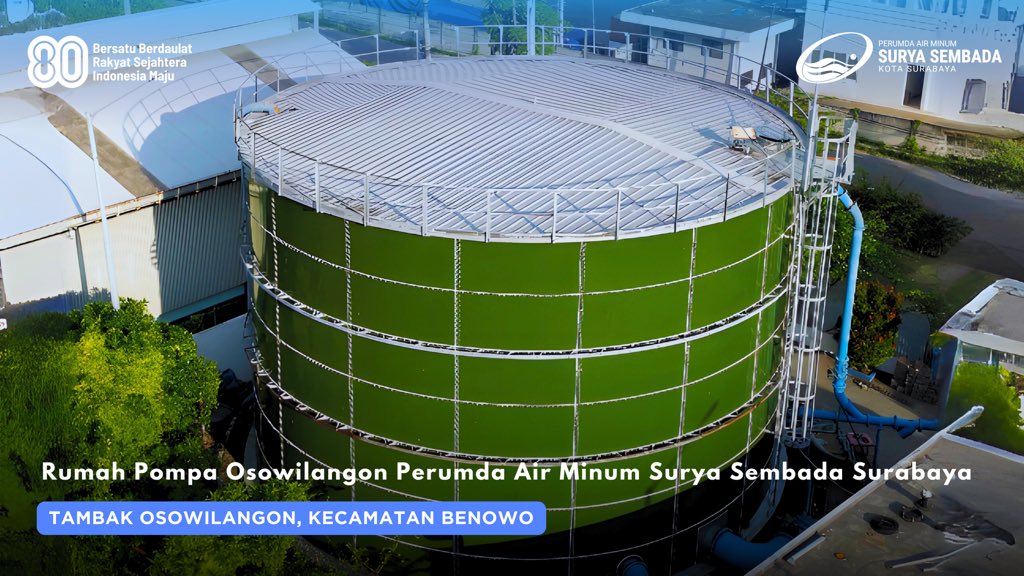 Selamat pagi, #SobatAir 😍✨
Hari ini kita mulai dengan sedikit fun fact ya!

Perumda Air Minum Surya Sembada Kota Surabaya berdiri sejak tahun 1976 💧
Sejak itu, kami senantiasa hadir menjamin kualitas terbaik air minum bagi warga Kota Surabaya 💙✨

Silakan memberikan masukan
