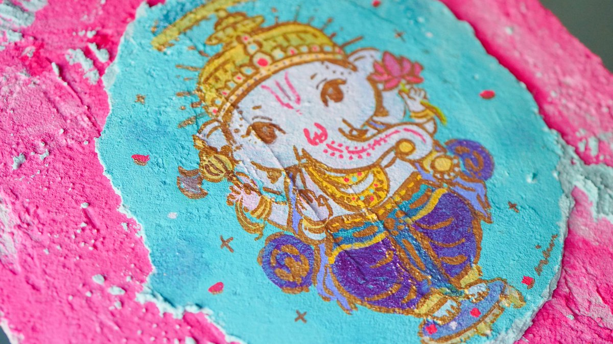 krishna_illust's tweet image. Apparently today is Ganesha Day! Although a little late, here are some of the Ganeshas I&apos;ve drawn so far.🕉️🙏💝