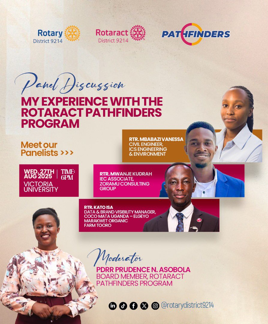 Rotaract Pathfinders Program tweet media