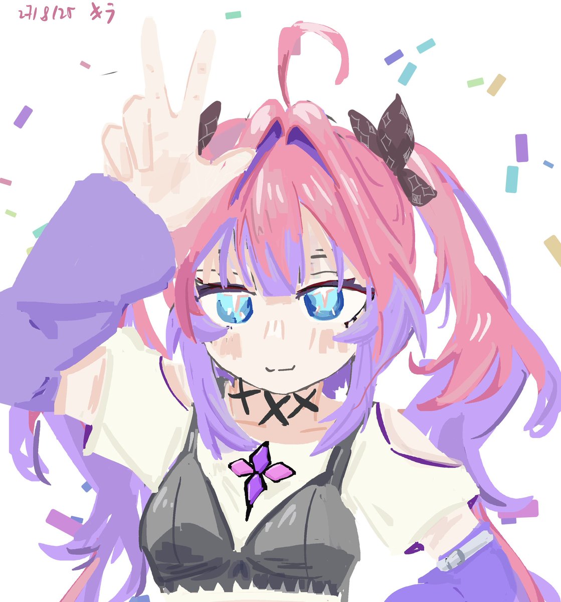 vivi お誕生日おめでとう！
idk how to drawwwwwwwwwwww SOS
#綺々羅々ヴィヴィ生誕祭2025
#綺々羅々ヴィヴィ