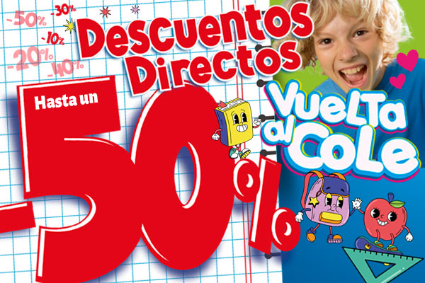 🎒 La vuelta al cole nunca fue tan fácil (ni tan barata) 👉 Hasta -50% directo en artículos seleccionados. #vueltaalcole #juguetilandia