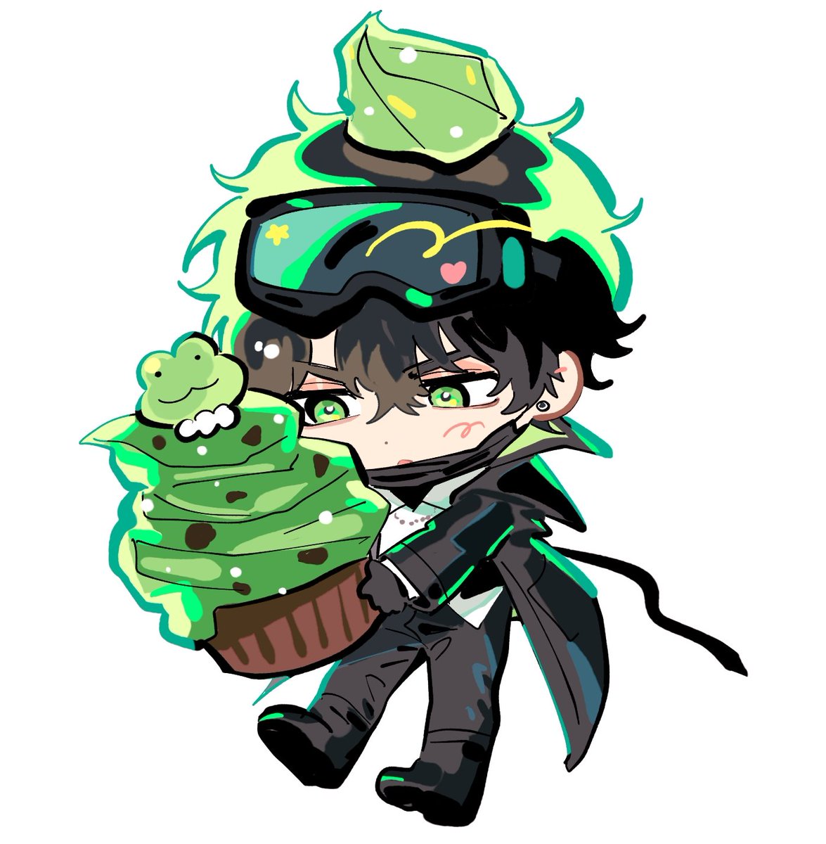 끼야오!!!!!!!!!! 친구가 로보스디를 그려줫어요♡♡♡♡ 아 너무 귀여워!!!!!! 저 초카와이 맹꽁을 봐...