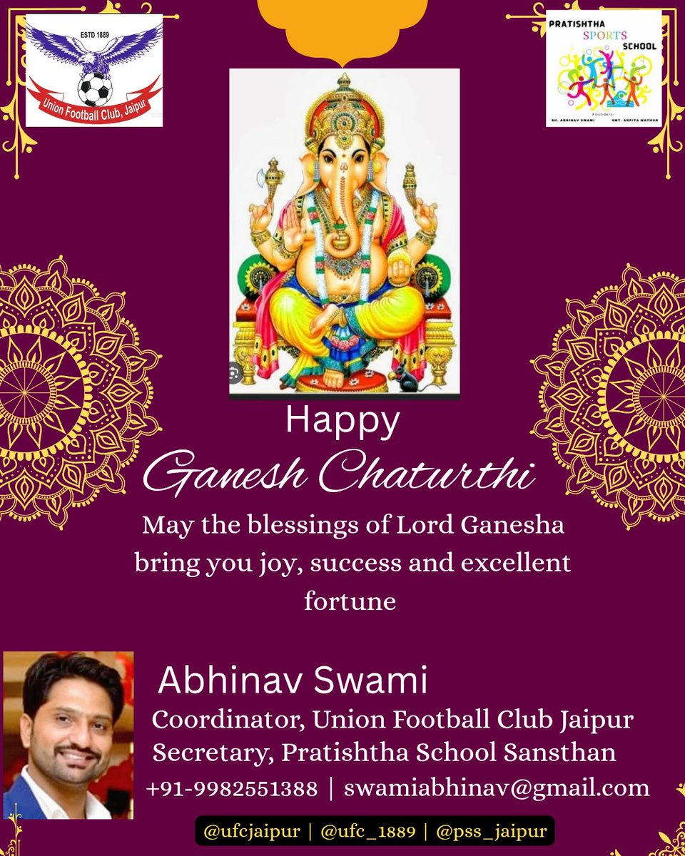 SwamiAbhinav's tweet photo. @KumariDiya #GaneshaChaturthi #Ganeshotsav https://t.co/K72AcuzXsD