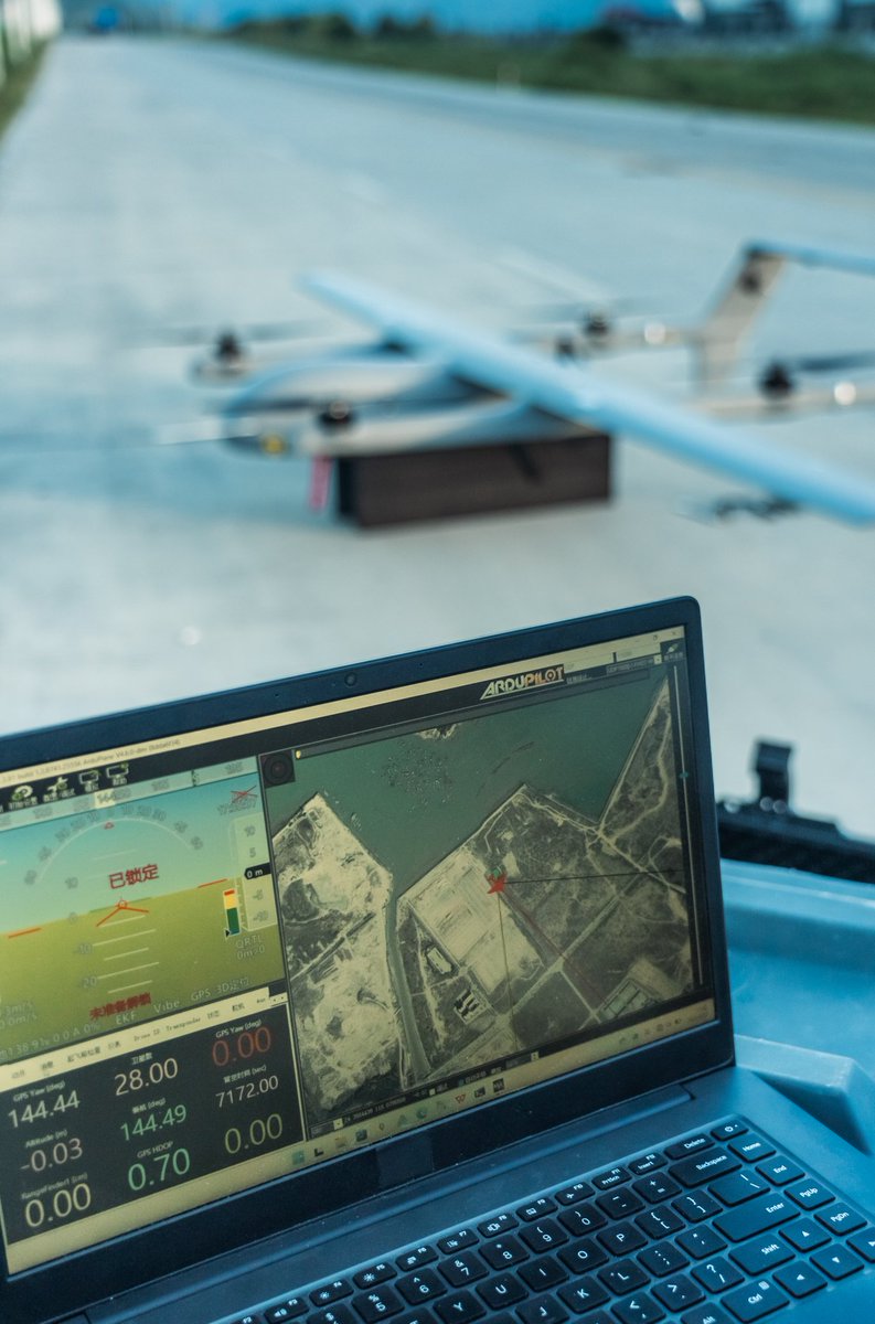 The MuginUAV engineering team is pushing the limits of its battery life 🔋— put to the test in action.